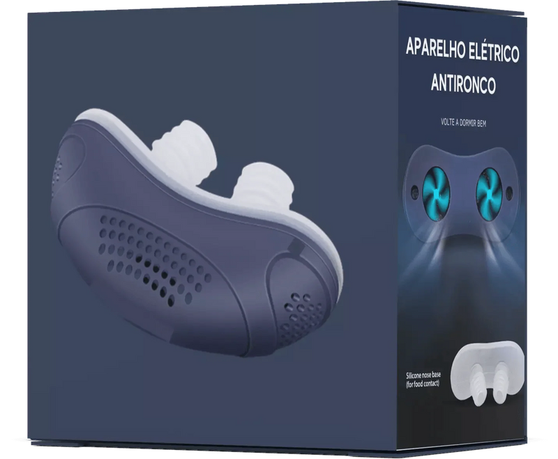 Anti Ronco Elétrico Mini Cpap - Aprovado pelos especialistas - CHEGA DE RONCO.